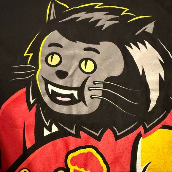 Johnny Cupcakes Michael Jackson Thriller Wolf Tee M Rare HTF Halloween Big Kid - Picture 5 of 16